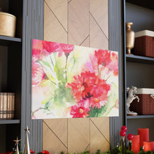 Load image into Gallery viewer, Watercolor Chrysanthemum - Wrapped Canvas Art