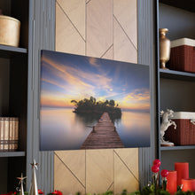 Load image into Gallery viewer, Island Sunset Wrapped Canvas Art