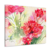 Load image into Gallery viewer, Watercolor Chrysanthemum - Wrapped Canvas Art