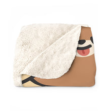 Load image into Gallery viewer, Bear Cuteness Sherpa Fleece Blanket
