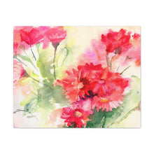 Load image into Gallery viewer, Watercolor Chrysanthemum - Wrapped Canvas Art