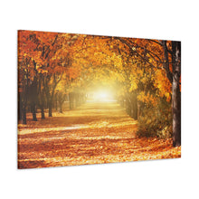Load image into Gallery viewer, Autumn Road - Wrapped Canvas Art