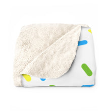 Load image into Gallery viewer, Ice Cream Cone - Sherpa Fleece Blanket