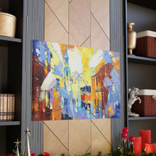 Load image into Gallery viewer, Cubism City Life - Wrapped Canvas Art