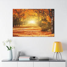 Load image into Gallery viewer, Autumn Road - Wrapped Canvas Art