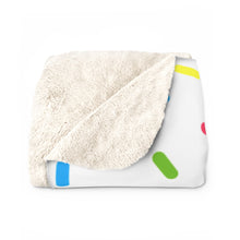 Load image into Gallery viewer, Ice Cream Cone - Sherpa Fleece Blanket