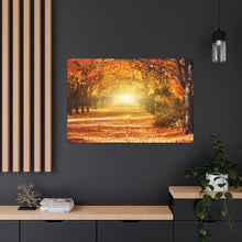 Load image into Gallery viewer, Autumn Road - Wrapped Canvas Art