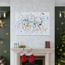 Load image into Gallery viewer, Splattered Paint - Wrapped Canvas Art