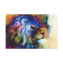 Load image into Gallery viewer, Cosmic Lion - Wrapped Canvas Art
