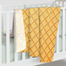Load image into Gallery viewer, Ice Cream Cone - Sherpa Fleece Blanket