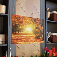 Load image into Gallery viewer, Autumn Road - Wrapped Canvas Art
