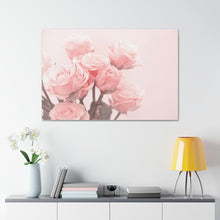 Load image into Gallery viewer, Pink Roses - Wrapped Canvas Art