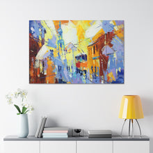 Load image into Gallery viewer, Cubism City Life - Wrapped Canvas Art