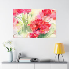 Load image into Gallery viewer, Watercolor Chrysanthemum - Wrapped Canvas Art
