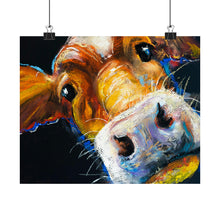 Load image into Gallery viewer, Cow Face - Poster Art
