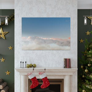 Flying Above The Clouds - Wrapped Canvas Art