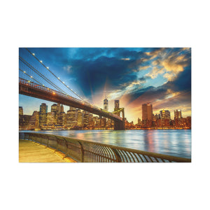 Dreams Of New York - Wrapped Canvas Art