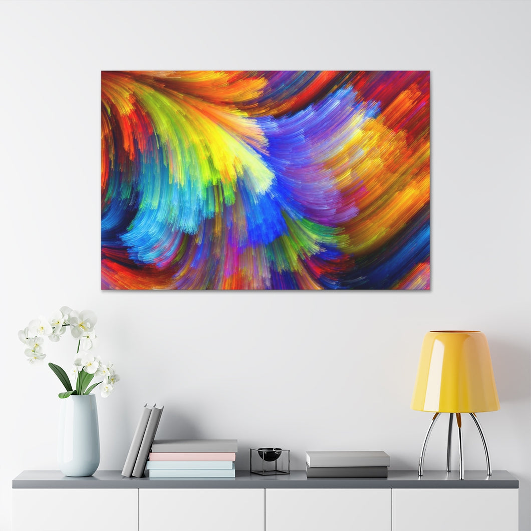Feathered - Wrapped Canvas Art