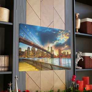 Dreams Of New York - Wrapped Canvas Art