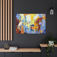 Load image into Gallery viewer, Cubism City Life - Wrapped Canvas Art
