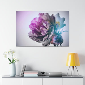 Striped Tulips - Wrapped Canvas Art