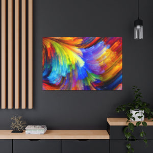 Feathered - Wrapped Canvas Art