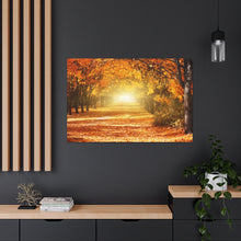 Load image into Gallery viewer, Autumn Road - Wrapped Canvas Art
