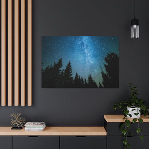 Starry Night Sky - Wrapped Canvas Art
