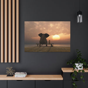 Animal Friendship - Wrapped Canvas Art