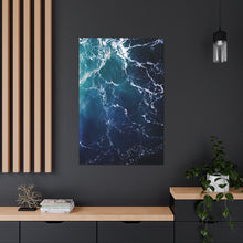 Load image into Gallery viewer, Waves From Above - Wrapped Canvas Art
