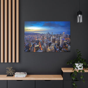 Chicago Skyline - Wrapped Canvas Art
